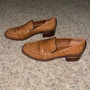 Franco Sarto Newbocca Loafers | Camel Color | Women’s size 9
